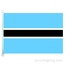 Botswana nationella flagga 100% polyster 90 * 150 CM Botswana banner